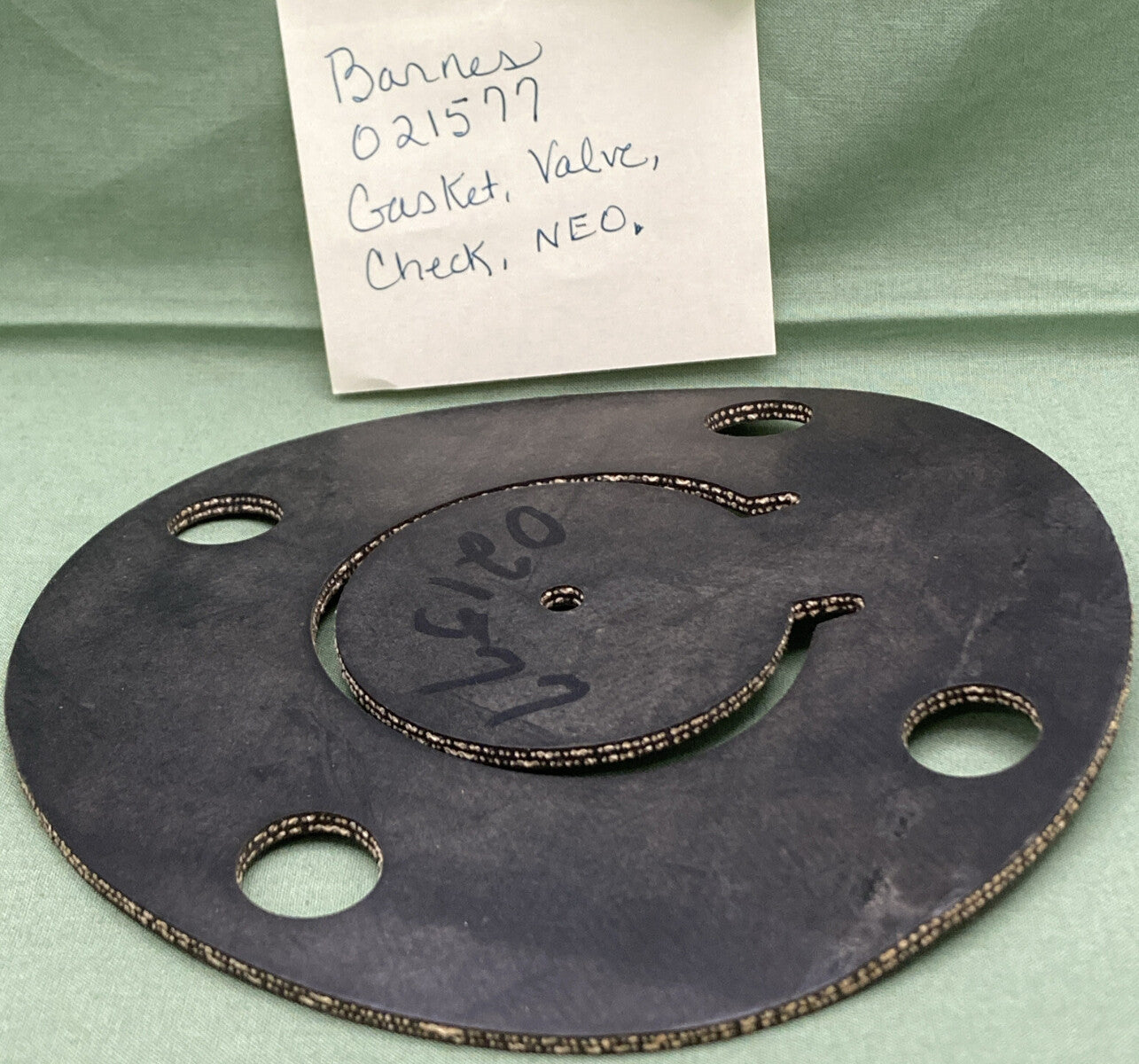 NEW REPLACES BARNES 021577 GASKET, VALVE, CHECK, NEO