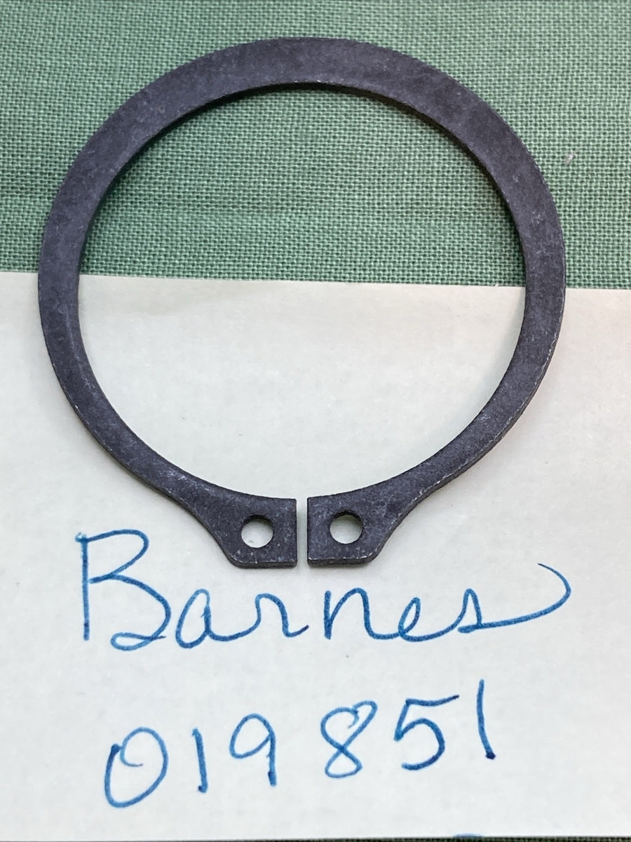 NEW REPLACES BARNES 019851 RING, SNAP, STEEL, 1.282″ ID