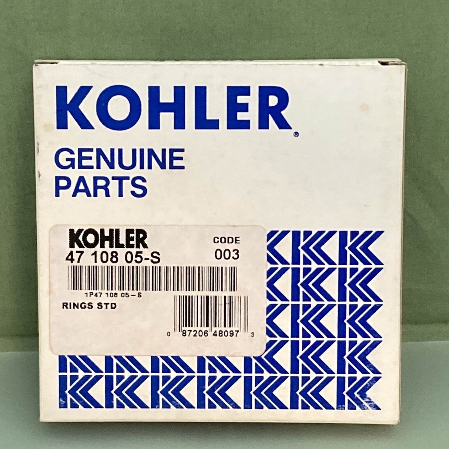 NEW GENUINE KOHLER 47 108 05-S PISTON RINGS SET STD