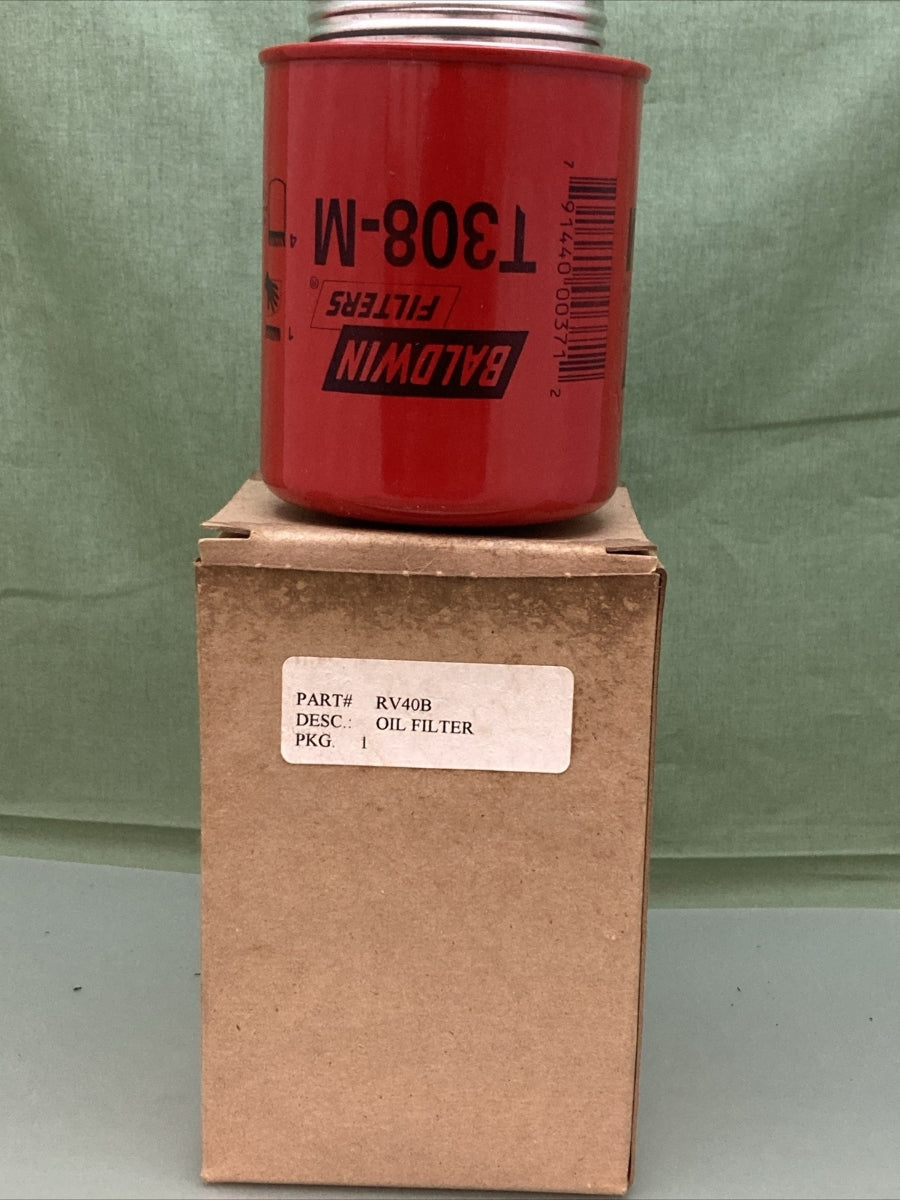 NEW GENUINE BALDWIN T308-M OIL FILTER