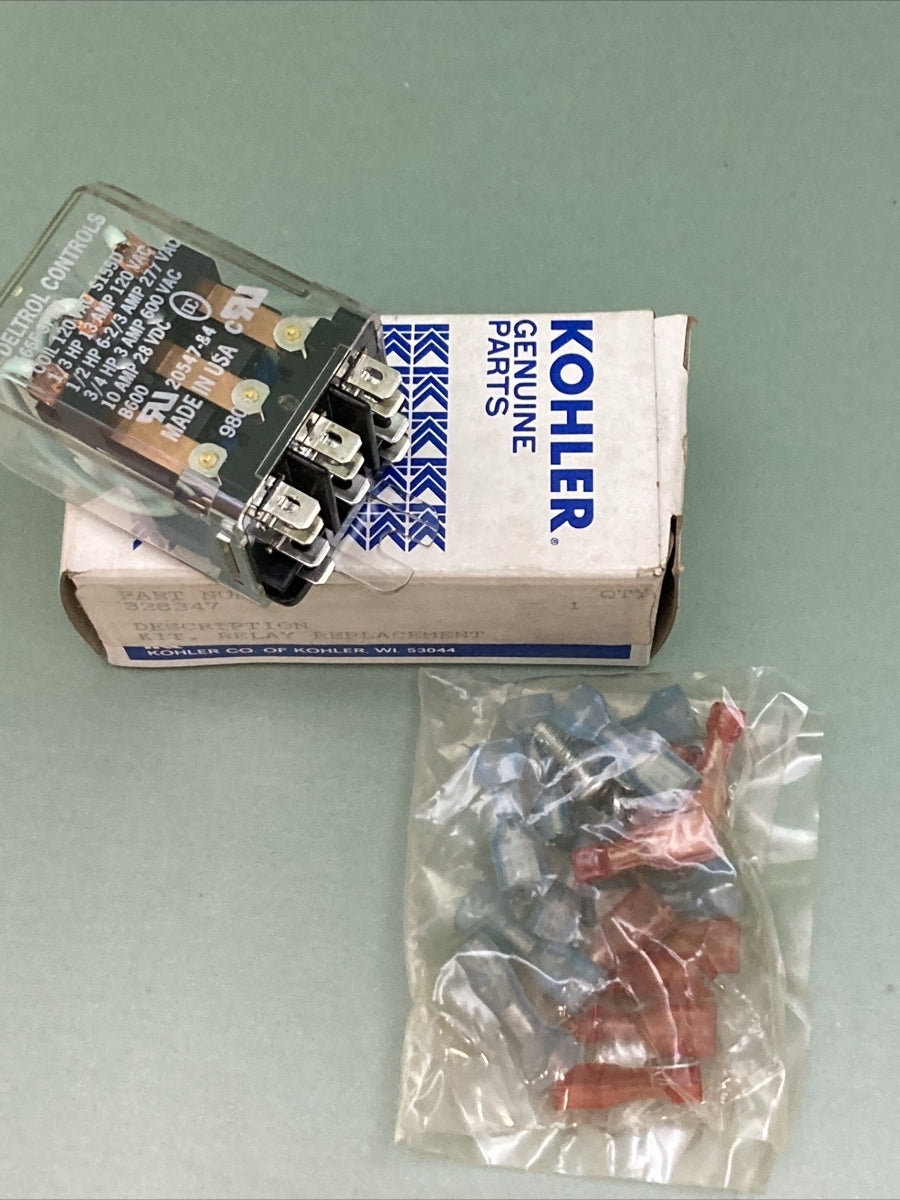NEW GENUINE KOHLER 328347 KIT - RELAY REPLACEMENT