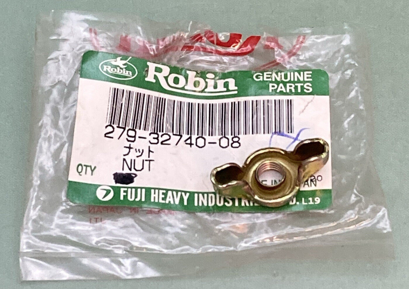 NEW GENUINE ROBIN SUBARU 279-32740-08 NUT DUAL