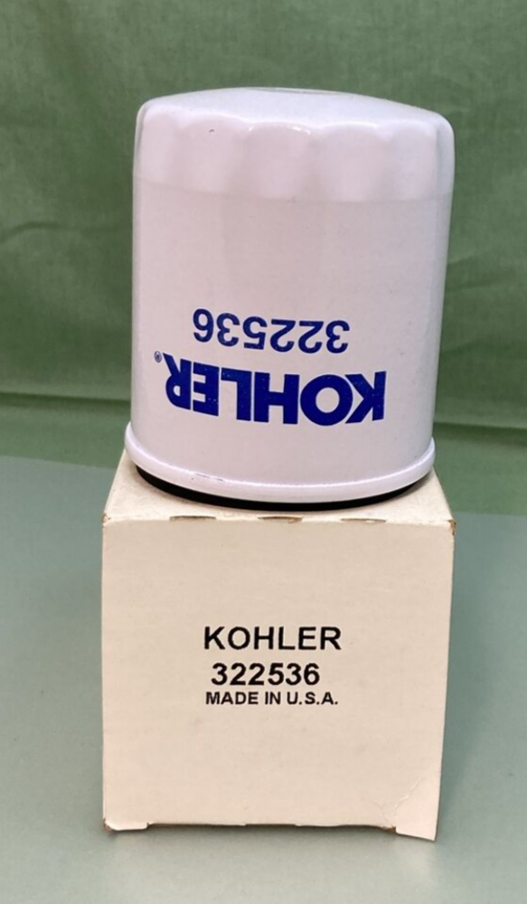 NEW GENUINE KOHLER 322536 FILTER, FUEL