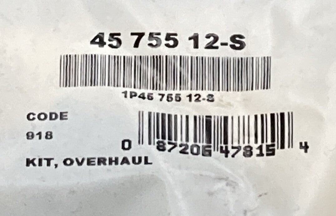 NEW GENUINE KOHLER 45 755 12-S KIT, OVERHAUL