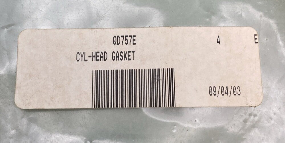 NEW REPLACES WISCONSIN CONTINENTAL QD757E GASKET-CYL HEAD