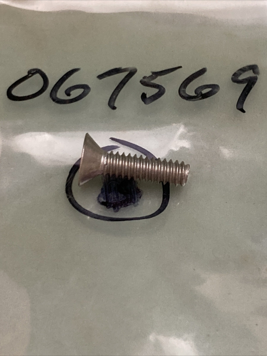 NEW REPLACES BARNES 067569 SCREW,FLHD,10-24,.750,SS