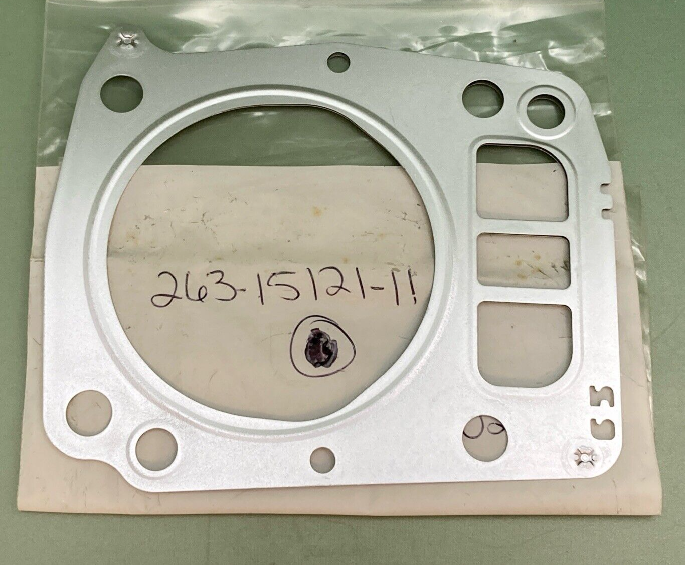 NEW REPLACES SUBARU ROBIN 263-15121-11 HEAD GASKET CYL 2 VERTICAL