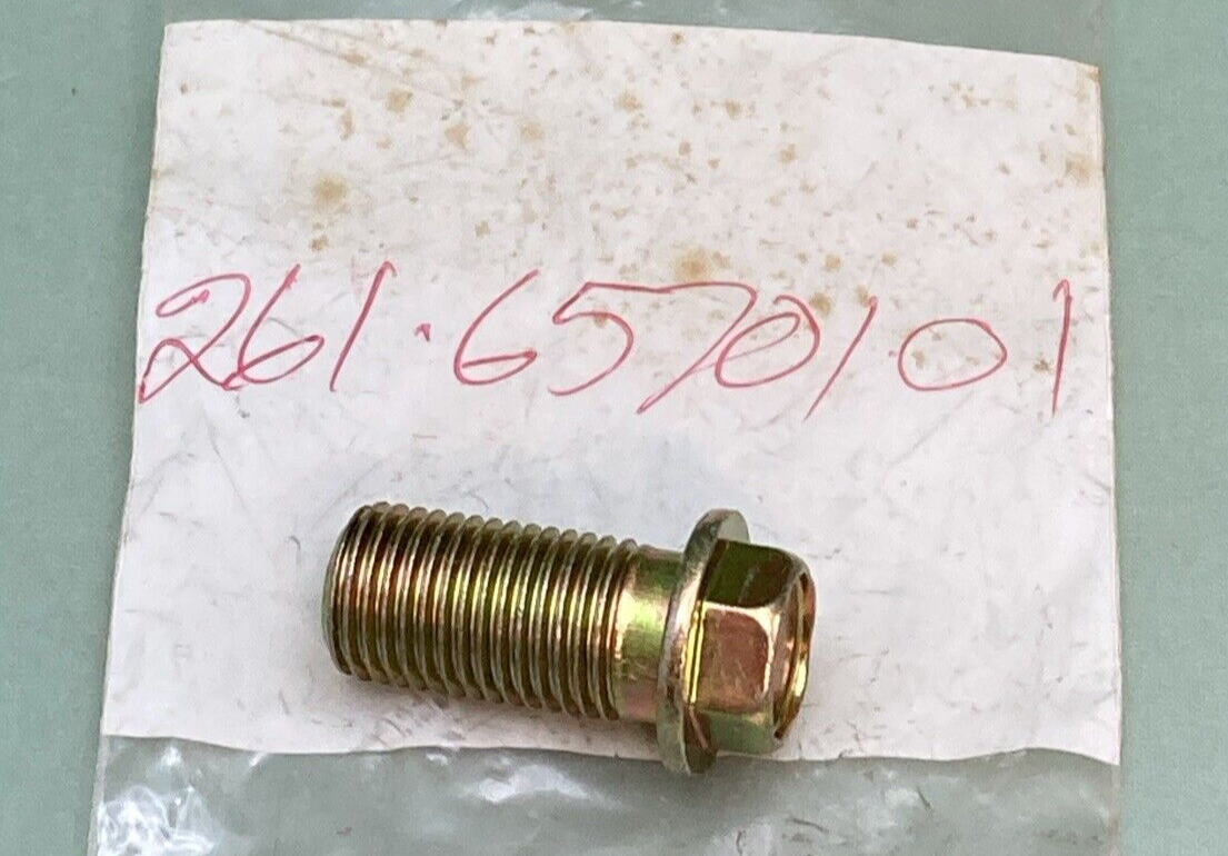 NEW REPLACES SUBARU ROBIN 261-6570101 OIL DRAIN PLUG