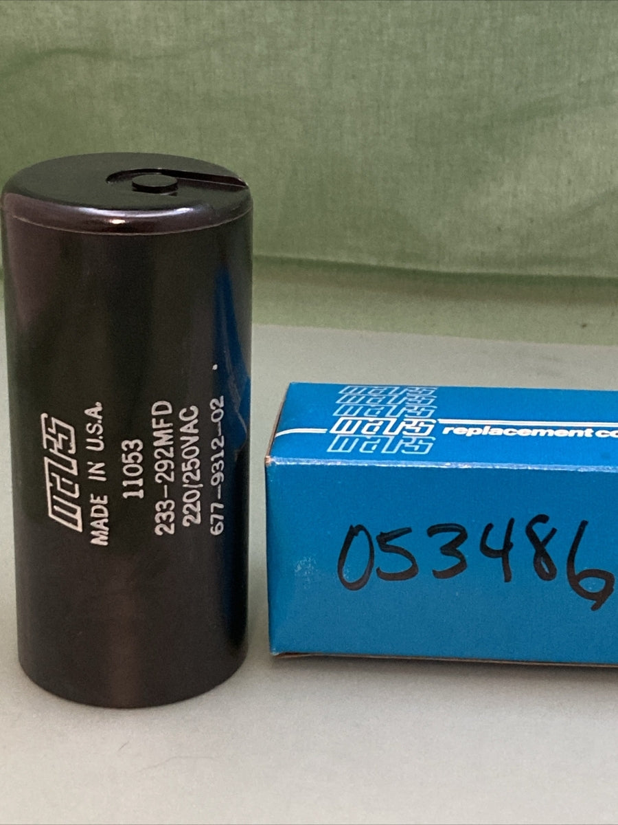 NEW REPLACES BARNES 053486 CAPACITOR,START,220V
