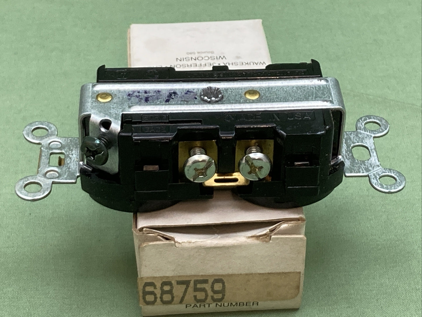 NEW GENUINE GENERAC 68759 OUTLET 20A 120V RECEPT DPLX