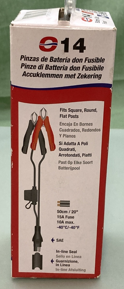 NEW GENUINE OPTIMATE 3807-0335 BATTERY CLIPS, FUSED
