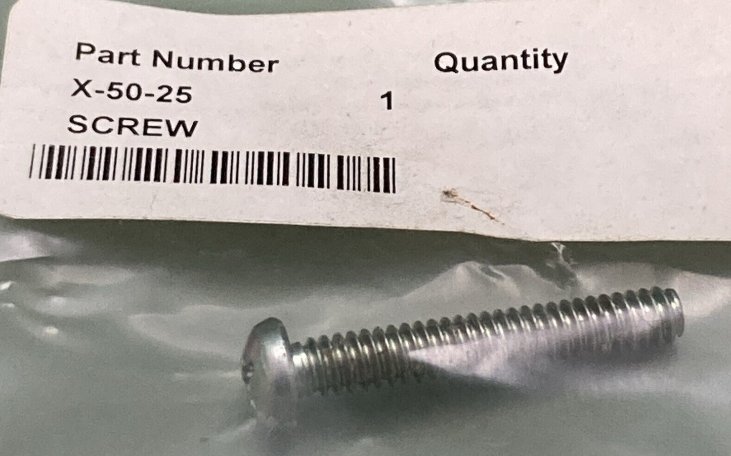 NEW REPLACES KOHLER X-50-25 SCREW - MACHINE