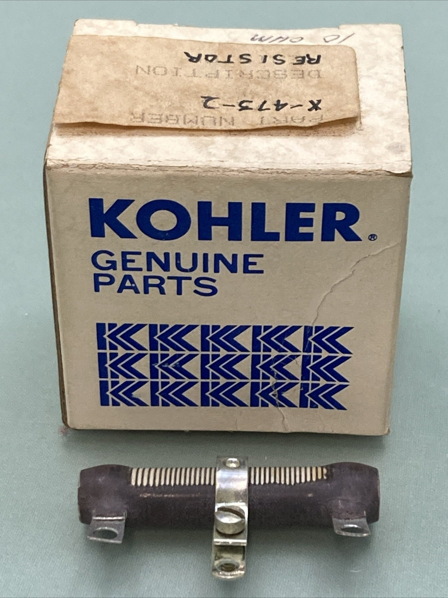 NEW GENUINE KOHLER X-473-2 RESISTOR - 10 OHM - 10 W