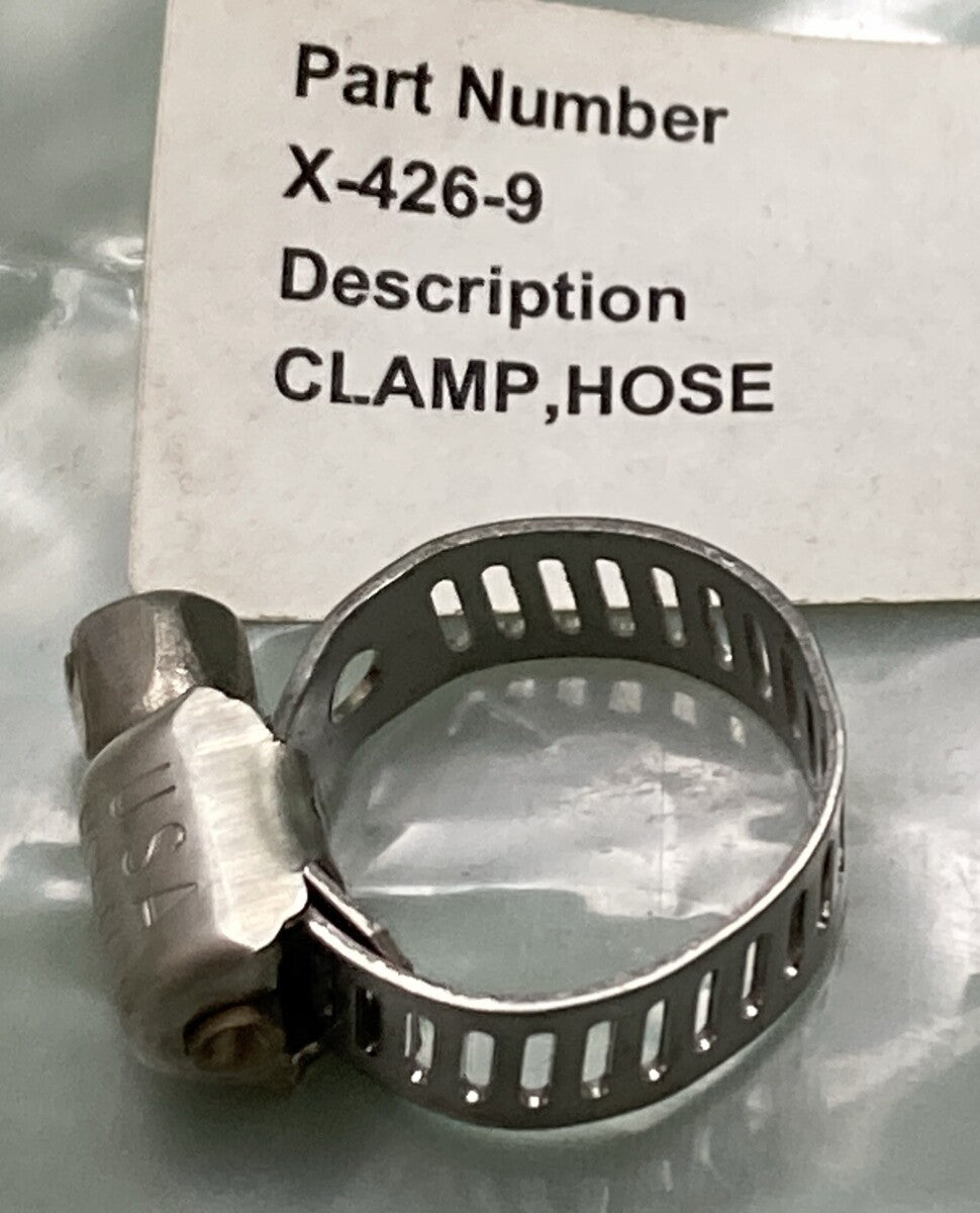 NEW REPLACES KOHLER X-426-9 HOSE CLAMP