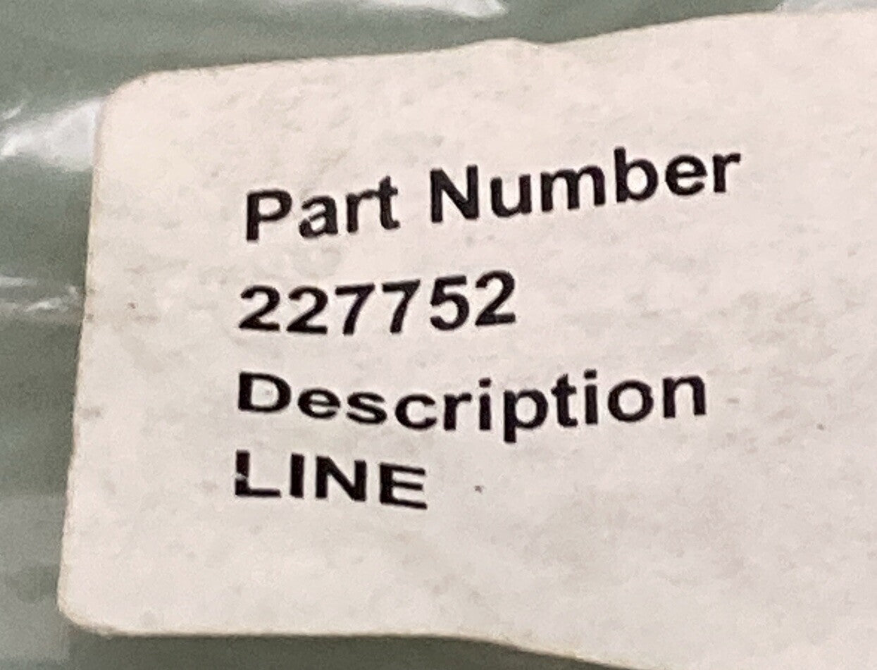 NEW REPLACES KOHLER 227752 FUEL LINE