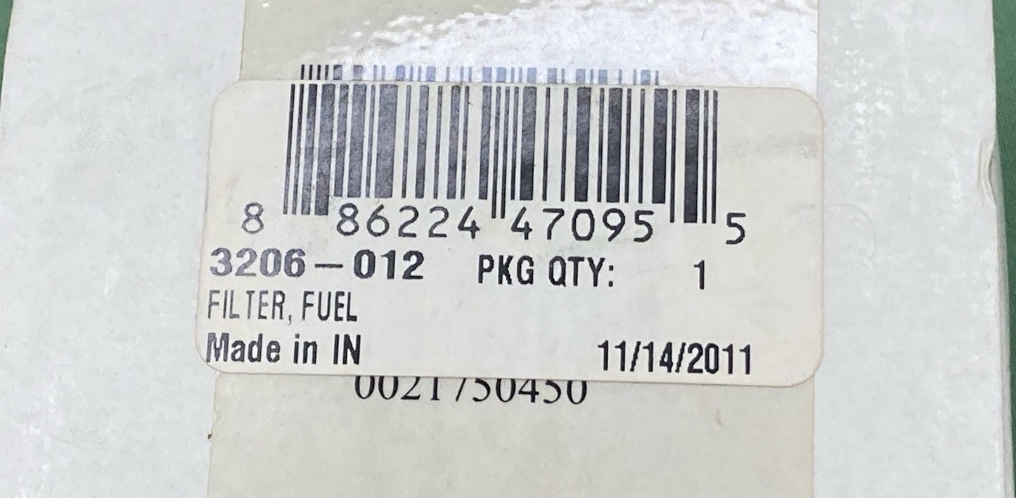 NEW GENUINE KOHLER 3206-012 FUEL FILTER ARTIC CAT