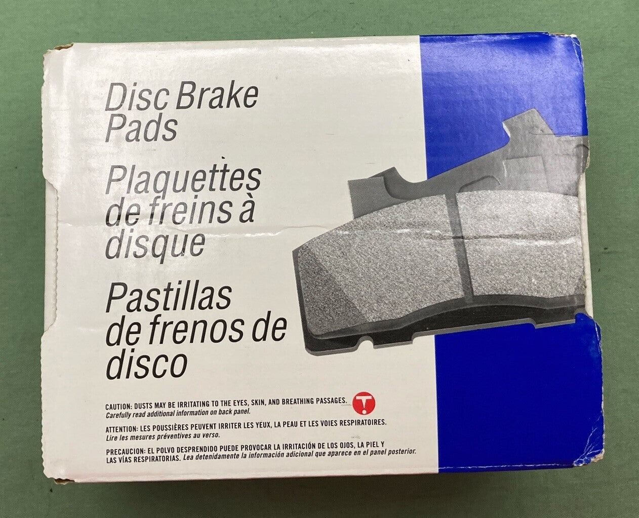 NEW WAGNER QUICKSTOP ZD1033A DISC BRAKE PAD SET REAR ORGANIC