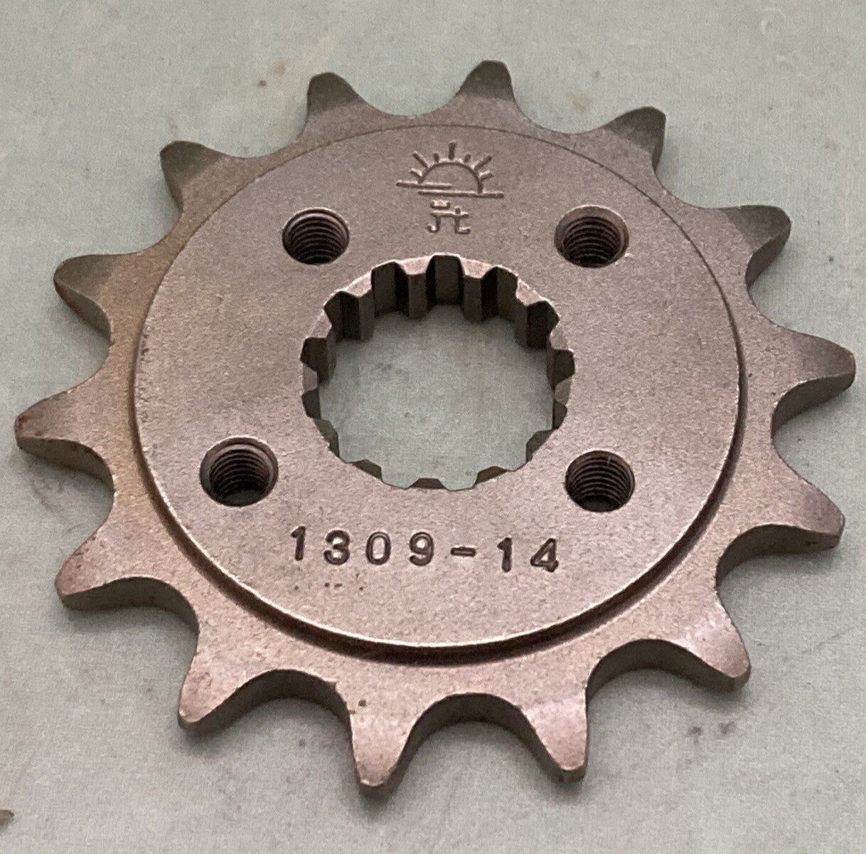 NEW GENUINE JT 1309-14 FRONT DRIVE SPROCKET, 14T HONDA