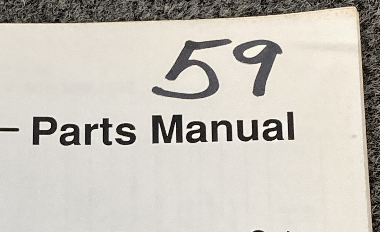 QTY 4 KOHLER GENERATORS SETS SERVICE PARTS/PARTS CATALOGS