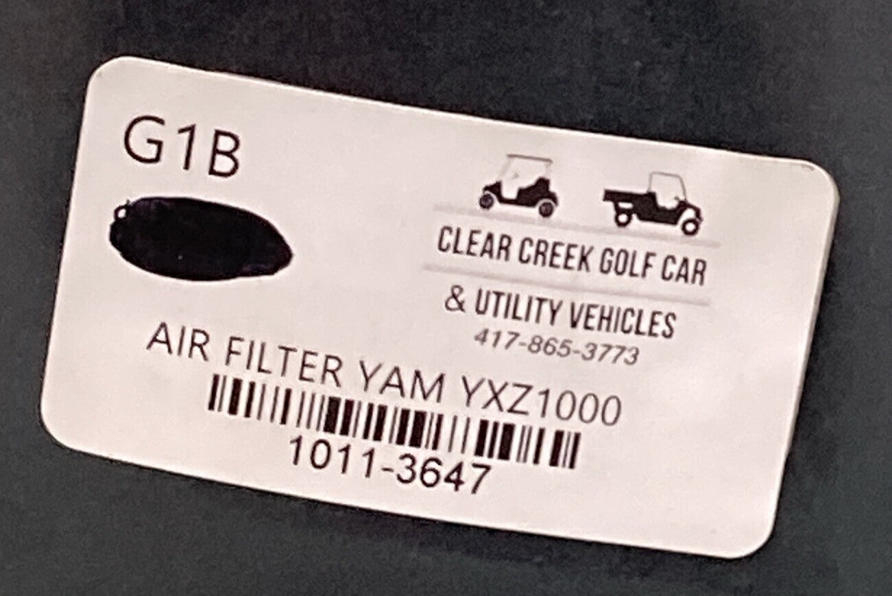NEW REPLACES YAMAHA 1011-3647 AIR FILTER YXZ1000