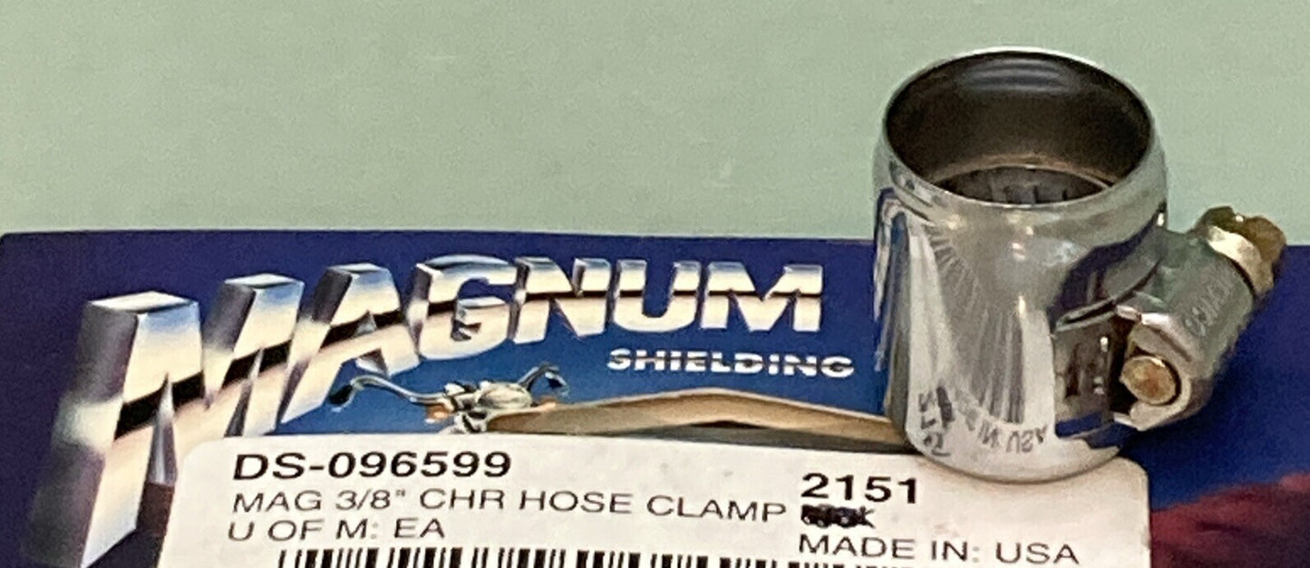 NEW GENUINE MAGNUM SHIELDING CORPORATION DS-096599 MAG 3/8" HOSE CLAMP