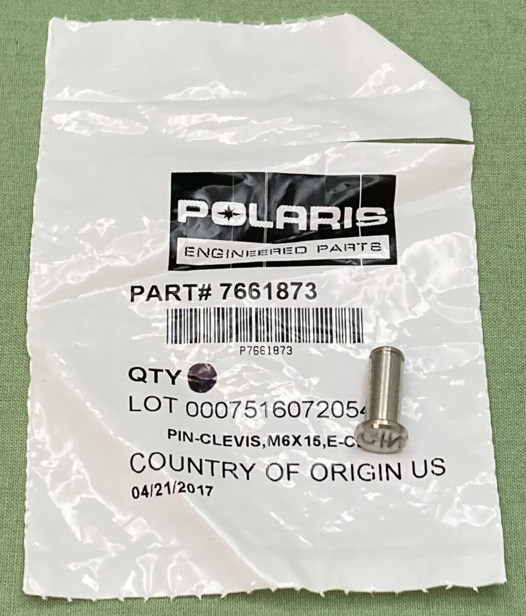 NEW GENUINE POLARIS 7661873 REAR BRAKE CLEVIS PIN