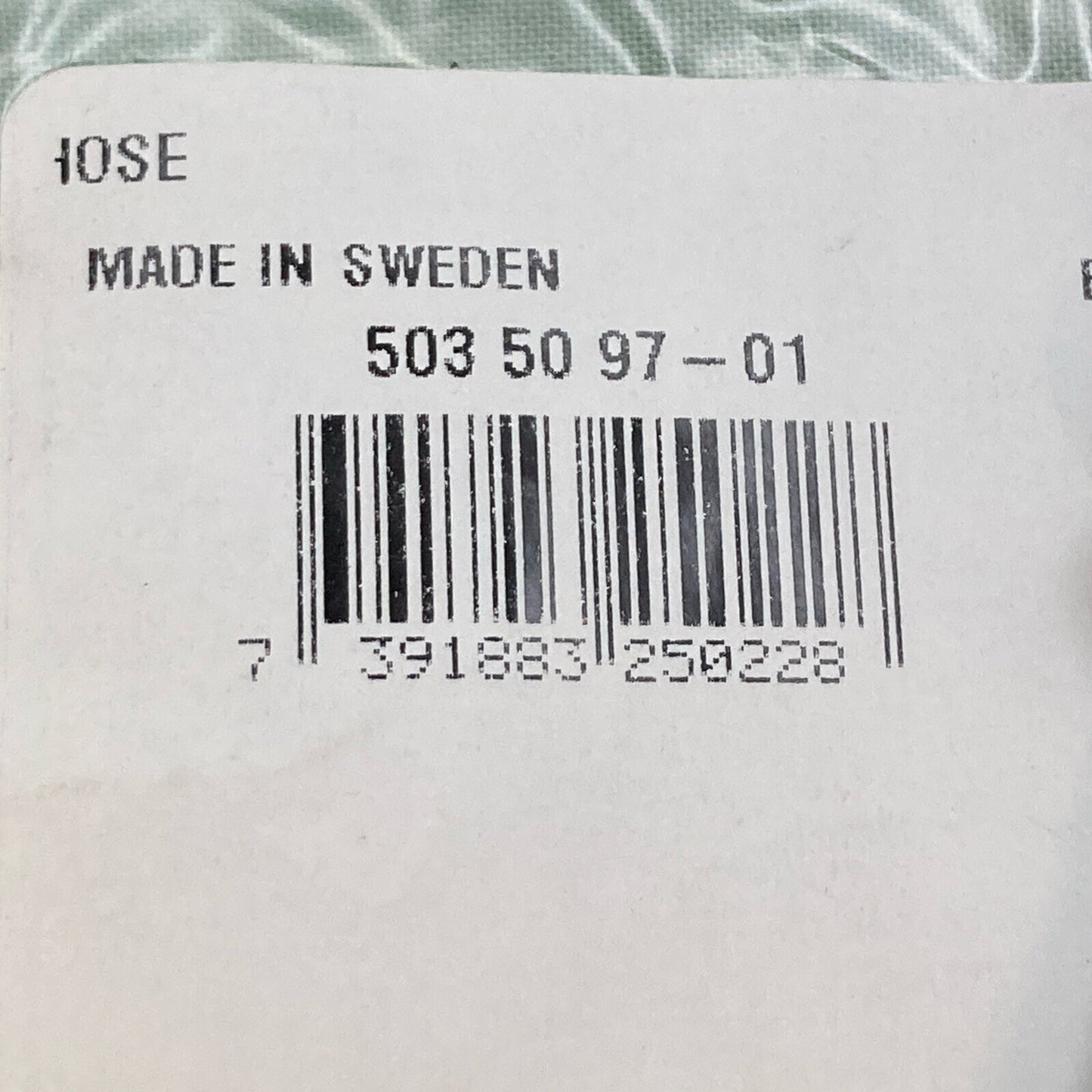 NEW GENUINE HUSQVARNA CHAINSAW 503 50 97-01 Fuel Hose