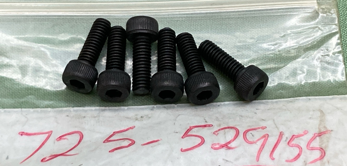 QTY 6 NEW REPLACES HUSQVARNA 725529155 Screw Mc6S 4X12