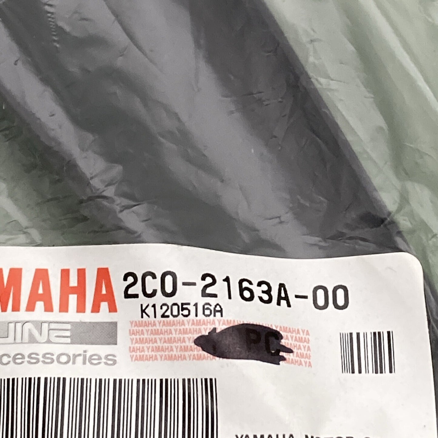 NEW GENUINE YAMAHA 2C0-2163A-00 Cover, Rear Fender 1