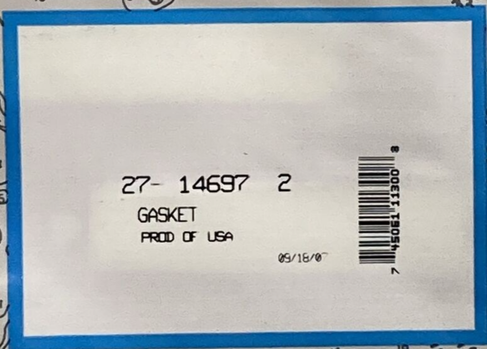New GENUINE QUICKSILVER 27-14697 2 GASKET