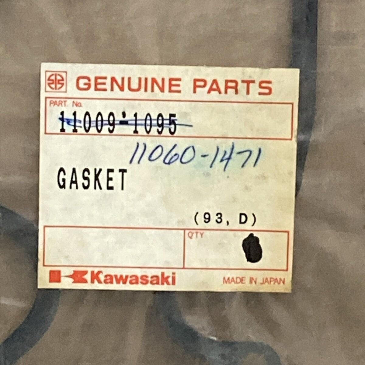 NEW GENUINE KAWASAKI 11060-1471 Gasket, Cylinder Head Cover