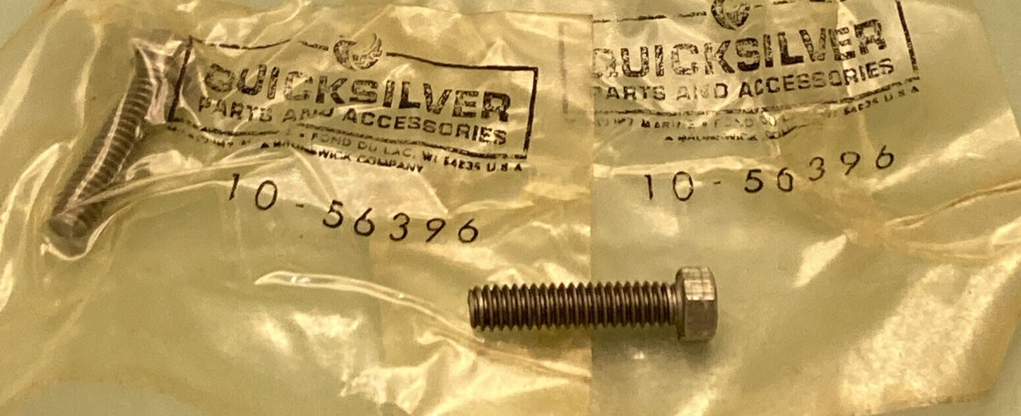 QTY 2 NEW GENUINE MERCURY QUICKSILVER 10-56396 SCREW