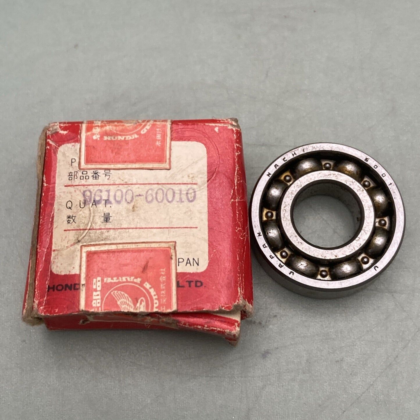 NEW GENUINE HONDA 96100-60010 Bearing 6001
