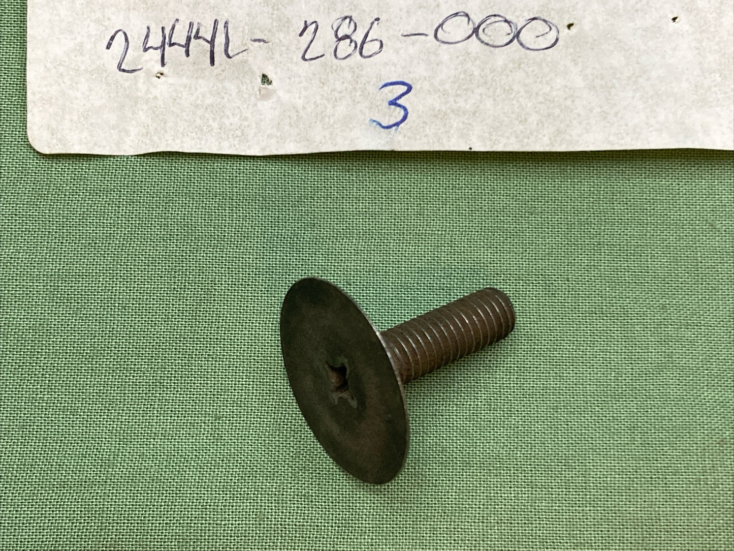 QTY 3 NEW REPLACES HONDA 24441-286-000 SCREW, DRUM STOPPER GUIDE