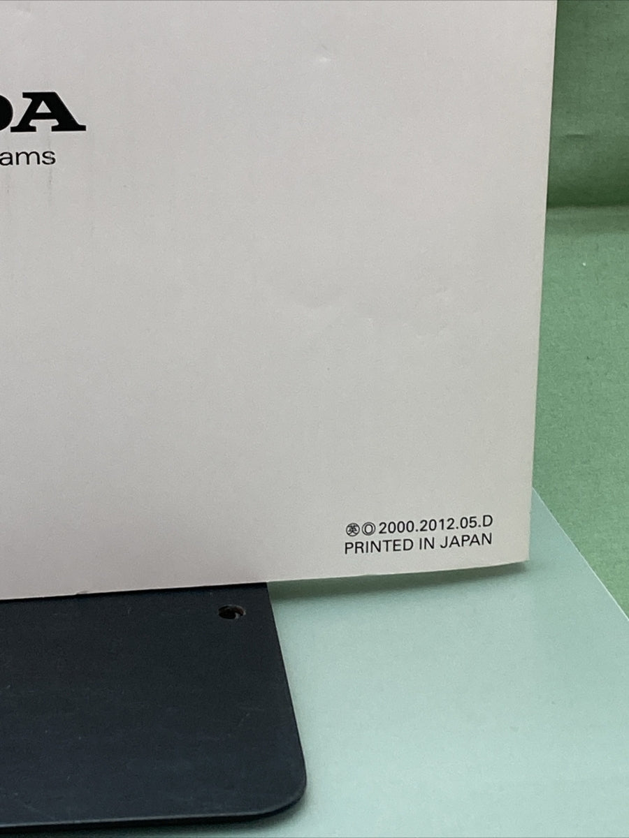 GENUINE HONDA 31KRN690 CRF250R OWNER'S MANUAL AND COMPETITION HANDBOOK '13