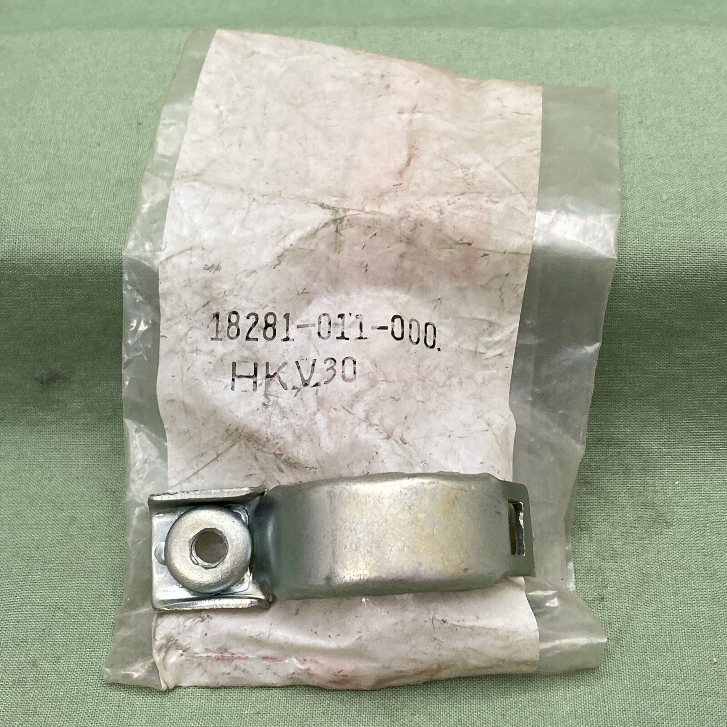QTY 2 NEW GENUINE HONDA 18281-011-000 MUFFLER BAND