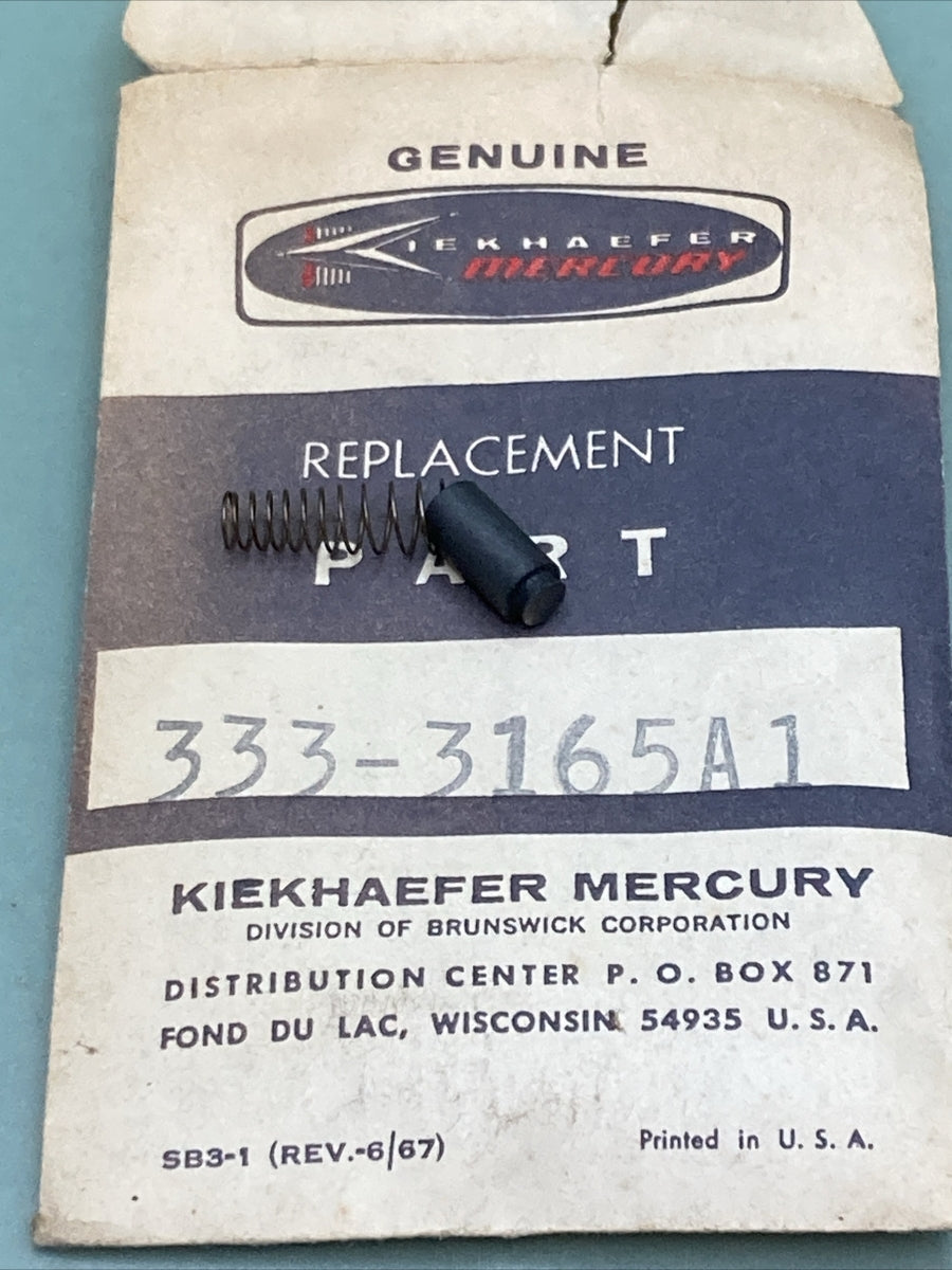 NEW GENUINE MERCURY QUICKSILVER 333-3165A BRUSH ASSEMBLY