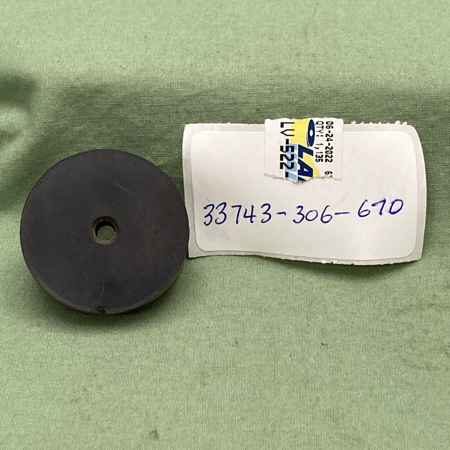 NEW REPLACES HONDA 33743-306-670 FRONT FORK BASE, REFLEX REFLECTOR