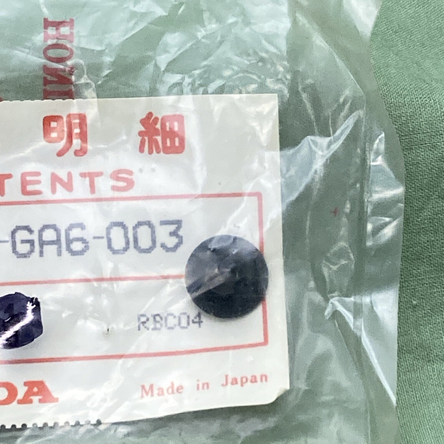 NEW GENUINE HONDA 17222-GA6-003 CLIP, CARBURETOR COVER SETTING