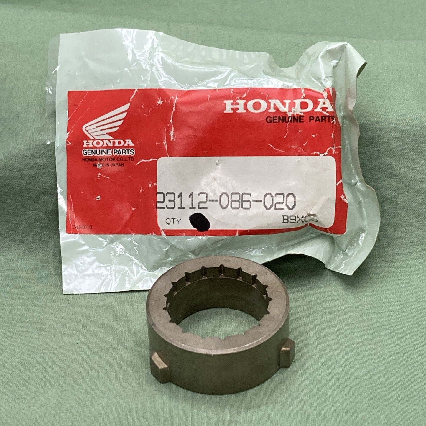 NEW GENUINE HONDA 23112-086-020 OUTER, DRIVE GEAR (17T)