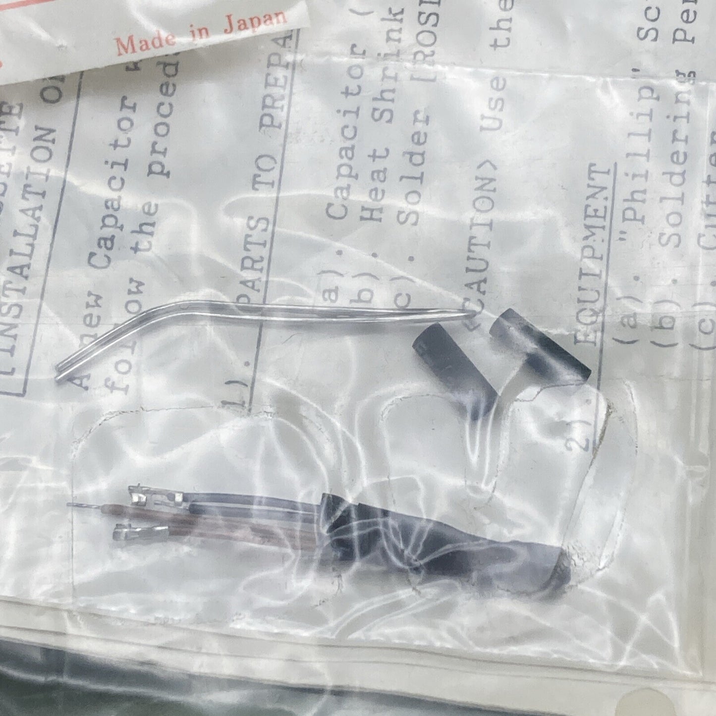 NEW GENUINE HONDA 39113-ML8-305 CONDENSER KIT, RADIO