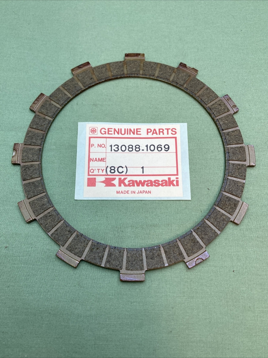 QTY 2 NEW GENUINE KAWASAKI 13088-1069 PLATE-FRICTION SUPERSEDED 13088-1114