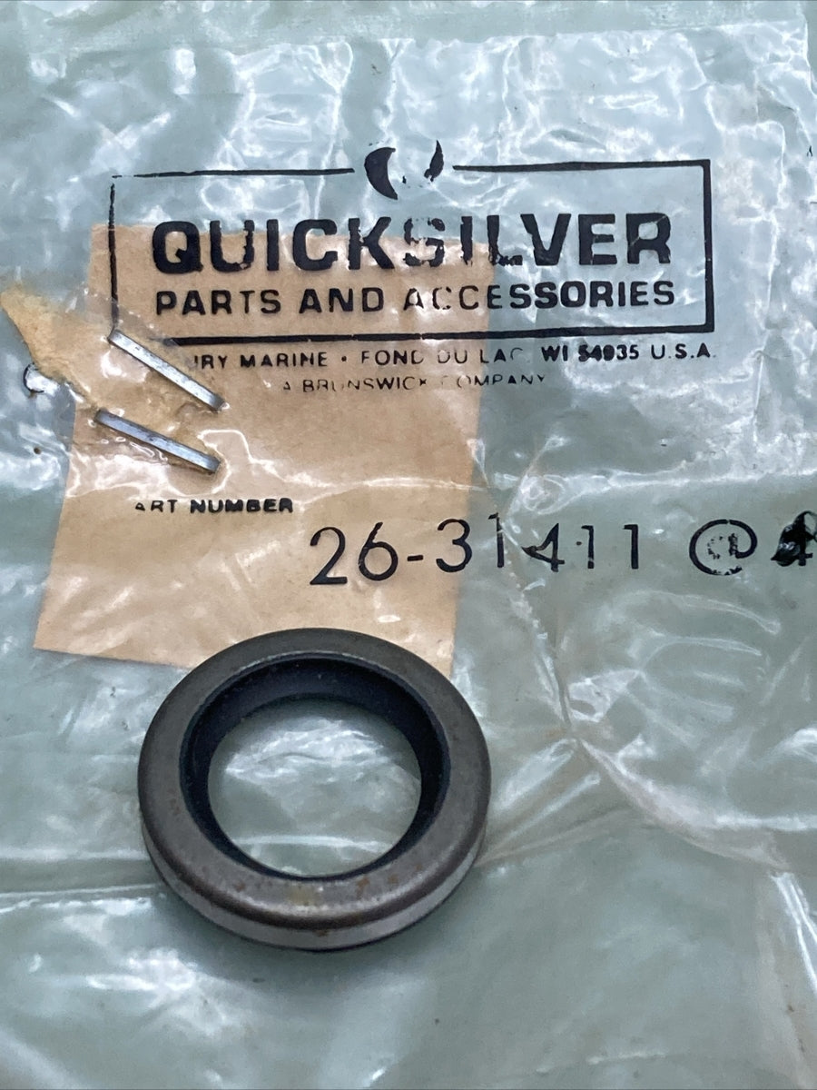 NEW GENUINE MERCURY QUICKSILVER 26-31411 OIL SEAL