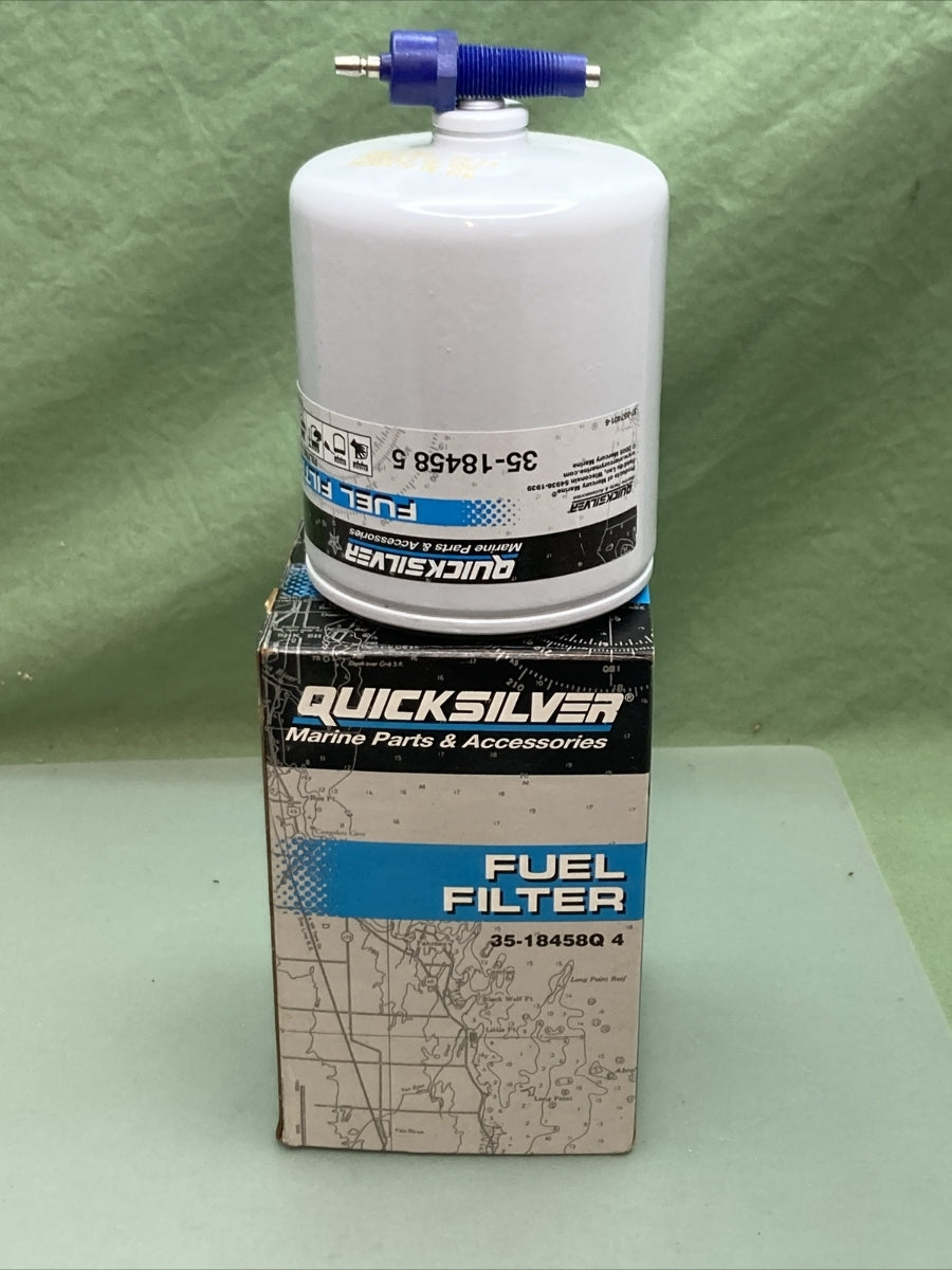 NEW GENUINE MERCURY QUICKSILVER 35-18458Q 4 FUEL FILTER