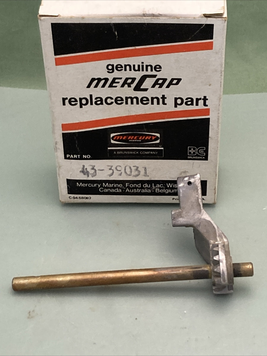 NEW GENUINE MERCURY QUICKSILVER 43-39031 GEAR AND SHAFT