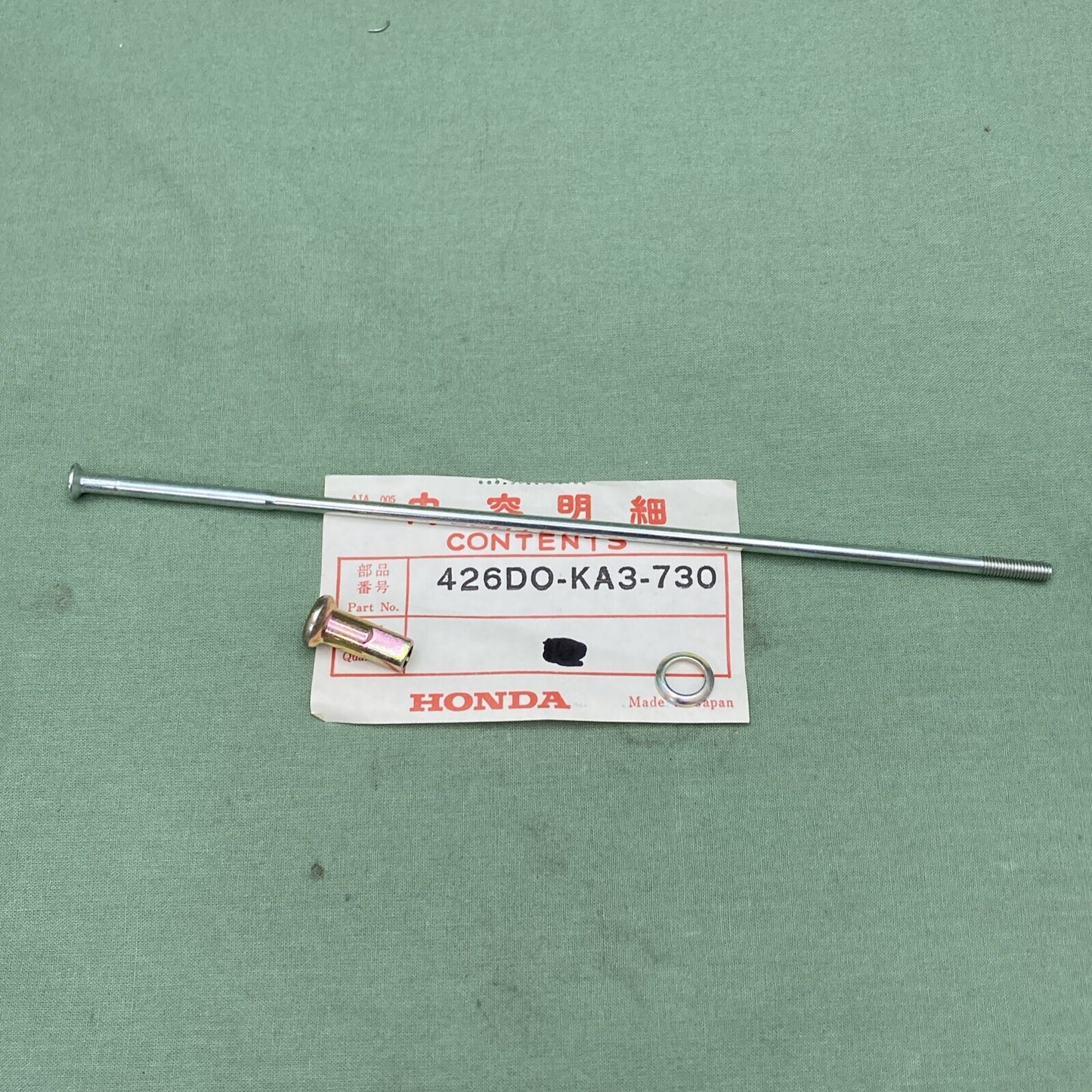 NEW GENUINE HONDA 426D0-KA3-730 REAR WHEEL Spoke Set B (164MM)