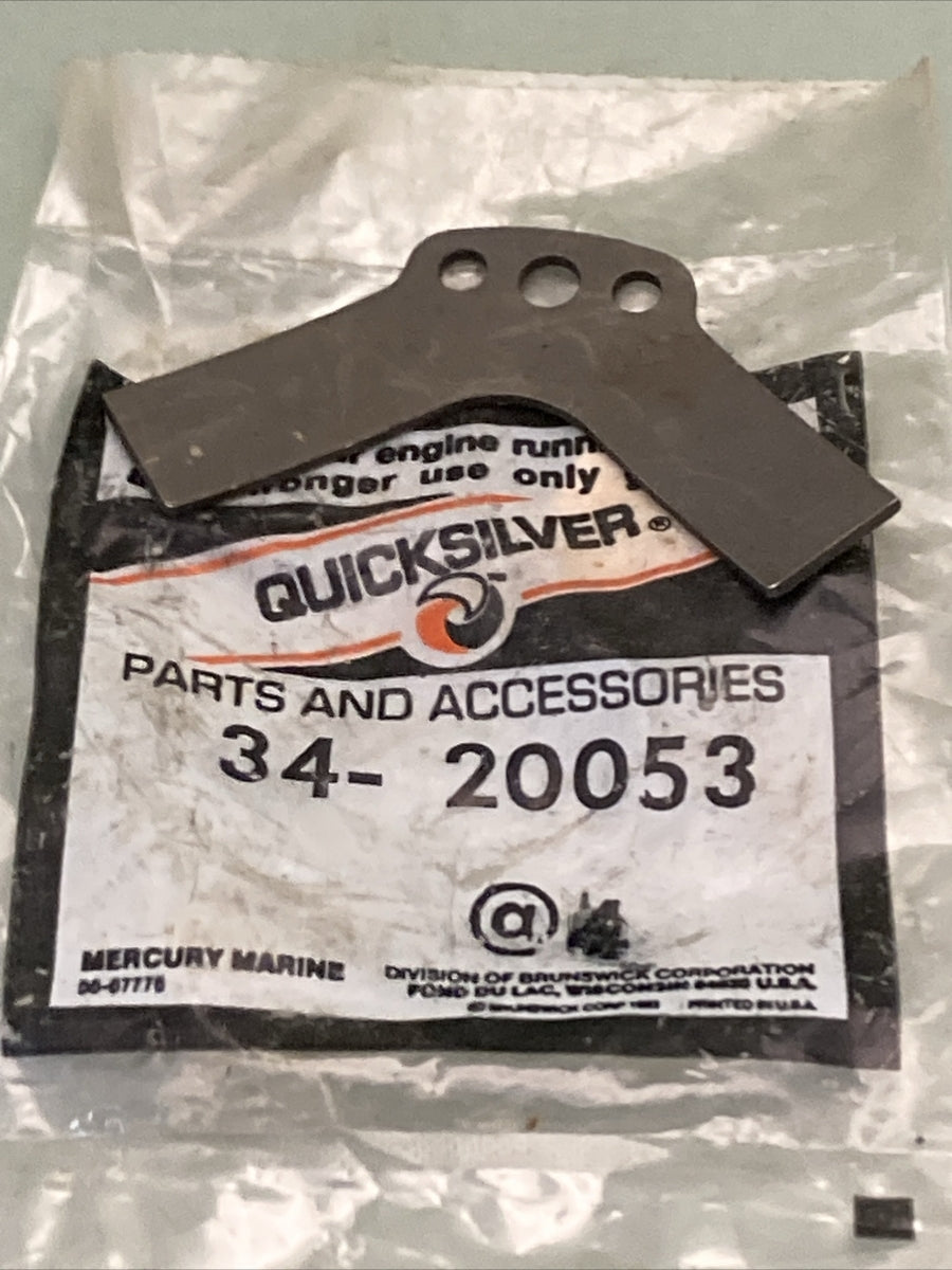 NEW GENUINE MERCURY QUICKSILVER 34-20053 REED STOP
