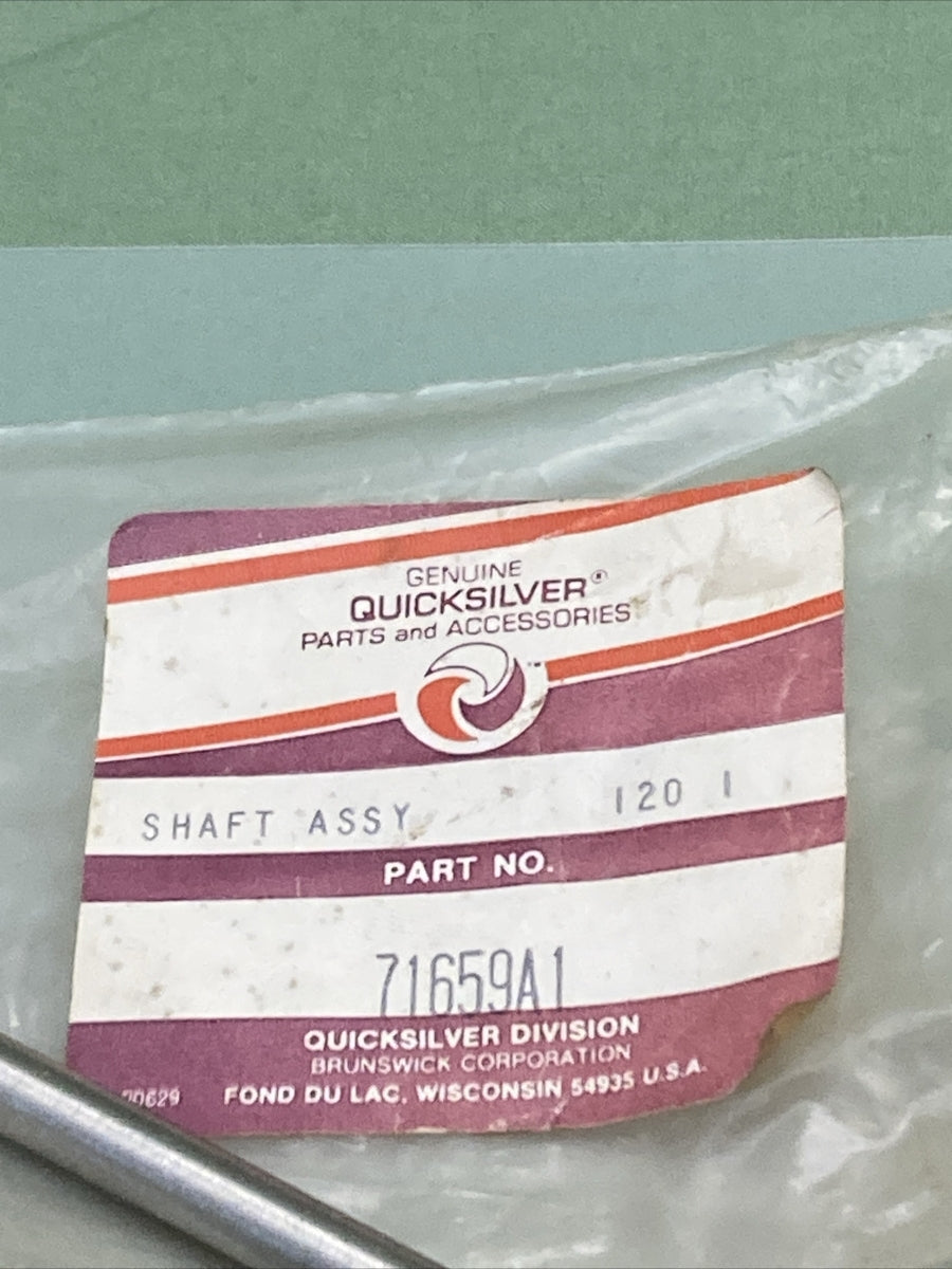 NEW GENUINE MERCURY QUICKSILVER 71659A1 SHAFT ASSEMBLY