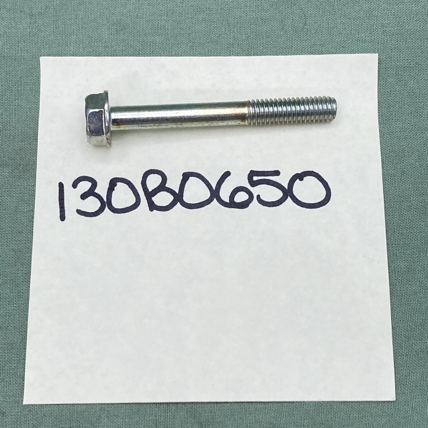 NEW REPLACES KAWASAKI 130B0650 RADIATOR WATER PUMP BOLT-FLANGED 6X50
