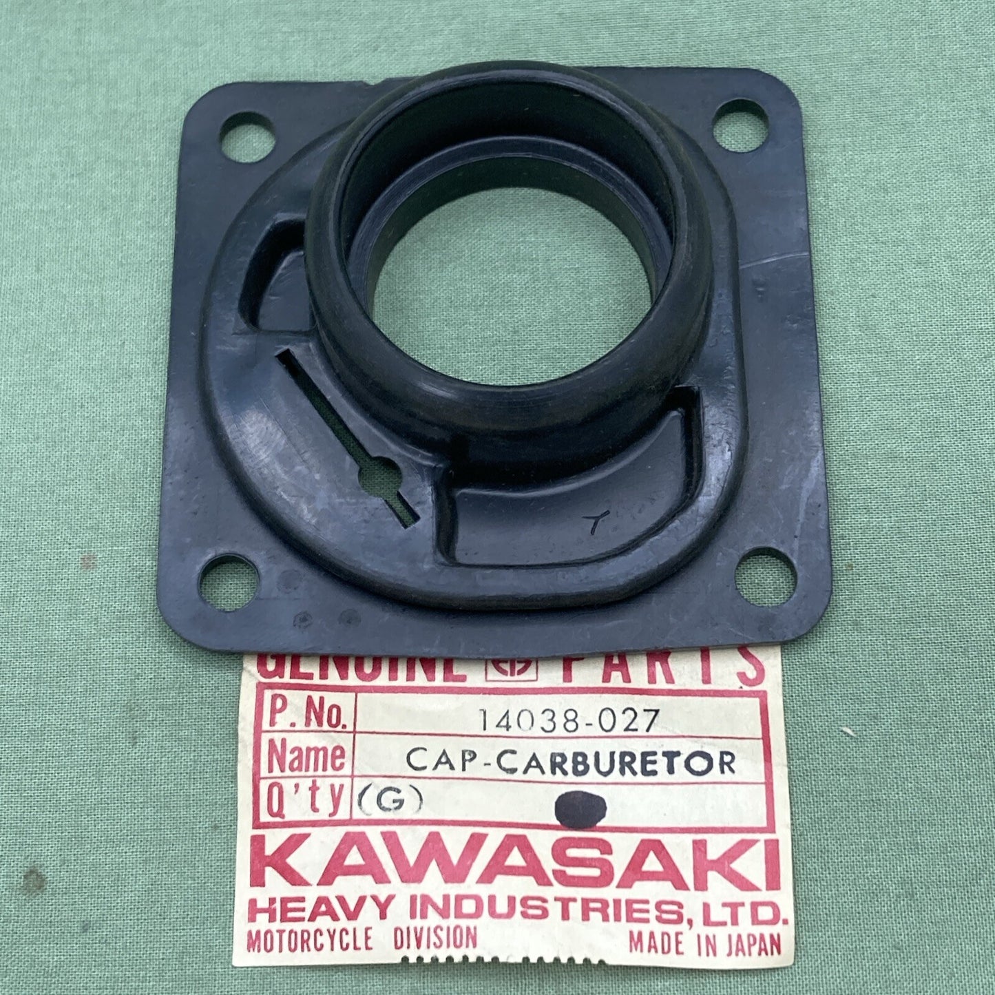 NEW GENUINE KAWASAKI 14038-027 CAP-CARBURETOR